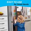 Fridge Magnets for Toddlers Wild Animal - Refrigerator Magnets for Kids - Large Cute Soft Full Back Magnetic Animals for Fridge - Toddler Magnets for Refrigerator - Rubber Big Size Kid Magnet Toys view 3