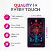 CRAFTERIAN Neon Tarot Cards 78 Tarot Cards Original Tarot Cards for Beginners and Experts with Guide Book and Foil EdgesFortune Telling Game, Divination Tools for All Skill Levels,. view 3