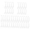 UPKOCH 50pcs Led Railroad Model Lamp Post Stainless Steel Street Lighting for Train Scenery Scale Led Environment Model for Train Layouts and School Projects view 1