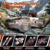 DEERC 1:10 Scale RC Monster Truck for Adults & Boys, 48KM/H Speed 4X4 Hobby RC Car with Lights, 2 Rechargeable Batteries, 2.4 GHz All Terrain Remote Control Car Toys for 30mins Fun view 3