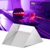 ANKROYU Prism, K9 Optical Glass Triangular Prism, Optical Glass Prism, Optical Prism for Teaching Light Spectrum Physics, Photo Photography Prism Tool(20 * 20 * 20) view 3
