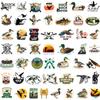 100Pcs Duck Hunting Stickers, Go Hunting Camo Adventure Vinyl Waterproof Sticker Decals for Water Bottle, Helmet, Laptop, Phone, Skateboard, Car, Bumper, Gifts for Hunting Birthday Party Supplies view 2