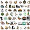 100Pcs Duck Hunting Stickers, Go Hunting Camo Adventure Vinyl Waterproof Sticker Decals for Water Bottle, Helmet, Laptop, Phone, Skateboard, Car, Bumper, Gifts for Hunting Birthday Party Supplies view 3