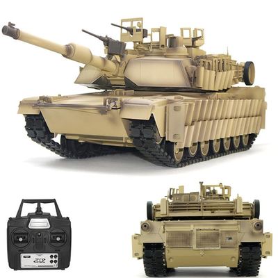 Ssccgym Remote Control Heavy Tank US MIA2 SEP TUSK II Abrams RC Tank 1/16 War Military Vehicle Simulation Smoke Shooting Sound Effect Collection Model 67CM