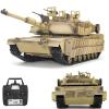 Ssccgym Remote Control Heavy Tank US MIA2 SEP TUSK II Abrams RC Tank 1/16 War Military Vehicle Simulation Smoke Shooting Sound Effect Collection Model 67CM view 1