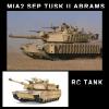 Ssccgym Remote Control Heavy Tank US MIA2 SEP TUSK II Abrams RC Tank 1/16 War Military Vehicle Simulation Smoke Shooting Sound Effect Collection Model 67CM view 2