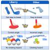Liberry Toddler Golf Set for 2 3 4 5 Years Old Boys Girls, Upgraded Kids Golf Cart with Golf Cornhole Board & Putting Mat, Indoor and Outdoor Golf Toys Birthday Gifts view 2