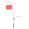 CIMAXIC Rc Car Antenna Part Signal Flag Decoration Crawler Car Model Ornament Metal Decorative Flag Easy Install view 2