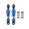 75mm-115mm Big Bore Shocks, RC Crawler Shocks for 1/10 RC Crawler LCG Chassis Gspeed V3 Element Enduro SCX10 TRX4 Gamde R1 Comp Builds DIY (Blue 75mm 2pcs) view 1