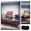 Ssccgym Large Remote Control Heavy Tank GB Churchill Mk.VII RC Tank 1/16 War Military Vehicle Simulation Smoke Barrel Telescoping NO-Shooting Sound Effect Collection Model 44CM view 3