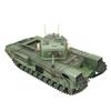 Ssccgym Large Remote Control Heavy Tank GB Churchill Mk.VII RC Tank 1/16 War Military Vehicle Simulation Smoke Barrel Telescoping NO-Shooting Sound Effect Collection Model 44CM view 4