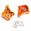 GTBRacing CNC Aluminum 1:36 RC Mini Car Team Losi Micro Gear Box Case Set Upgrade Part (Orange) view 2