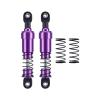 75mm-115mm Big Bore Shocks, RC Crawler Shocks for 1/10 RC Crawler LCG Chassis Gspeed V3 Element Enduro SCX10 TRX4 Gamde R1 Comp Builds DIY (purple 85mm 2pcs) view 1