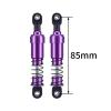 75mm-115mm Big Bore Shocks, RC Crawler Shocks for 1/10 RC Crawler LCG Chassis Gspeed V3 Element Enduro SCX10 TRX4 Gamde R1 Comp Builds DIY (purple 85mm 2pcs) view 2