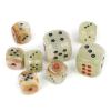 Afghan Jade Striped Dice Multi-Sided Game Dice Sieve Board Game Craft Handicrafts (5cm) view 2