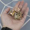 Afghan Jade Striped Dice Multi-Sided Game Dice Sieve Board Game Craft Handicrafts (5cm) view 3