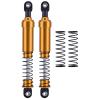 75mm-115mm Big Bore Shocks, RC Crawler Shocks for 1/10 RC Crawler LCG Chassis Gspeed V3 Element Enduro SCX10 TRX4 Gamde R1 Comp Builds DIY (Gold 115mm 2pcs) view 1
