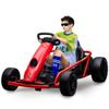 24V 9Ah Kids Ride On Go Kart Toy, High Speed 8MPH Drifting Circling Car with Powerful Motors, Large Seat,Slow Start Function,High/Low Speed, Music, Max Load 180lbs Racing Toy for Kids 8-12 Years,Red view 1