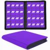 1000+ Pockets Trading Card Binder, 16 Pocket Ringless Side Loading Card Holder Album, Trading Card Album Fit for YuGiOh, MTG, TCG, Game Cards, Sports Cards, Business Cards (Purple) view 1