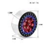 4PCS 1.9'' Beadlock Metal Wheel Rim Hub Hex 12MM RC Replacement Parts Universal for 1/10 AXIAL SCX10 TRAXXAS TRX4 RC Crawler Car, Type-A Red view 2