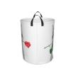 Foruidea Cute Kitten Rose Laundry Basket,Laundry Hamper,Collapsible Storage Bin, Oxford Fabric Clothes Baskets,Nursery Hamper For Home,Office,Dorm,Gift Basket view 4