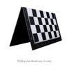 GeRRiT Portable Chess Set, 19"x19", Foldable Wool Stick, for Children,Adults,Beginners,Resin, Heavy Weighted, Portable 3D Outdoor Travel Chess view 4