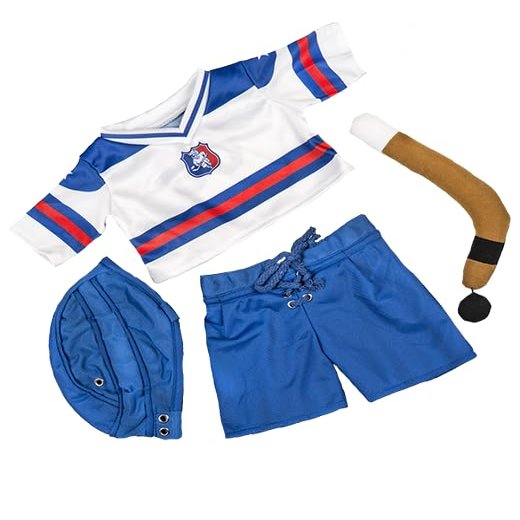 All-Stars Hockey Uniform 8" - Cool Hockey Uniform for 8-Inch Plush Toys - Perfect for Playtime, Gifts & Collecting Sporty Plush Outfit