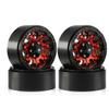 4PCS 1.9'' Metal Wheel Rim Hub Hex 12MM RC Replacement Parts Universal for 1/10 AXIAL SCX10 TRAXXAS TRX4 RC Crawler Car view 1