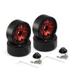 4PCS 1.9'' Metal Wheel Rim Hub Hex 12MM RC Replacement Parts Universal for 1/10 AXIAL SCX10 TRAXXAS TRX4 RC Crawler Car view 3