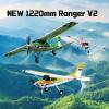 Fms Rc Planes for Adults Beginners 1220mm Ranger Remote Control Airplane with Reflex Yellow Hobby Rc Airplanes PNP view 2