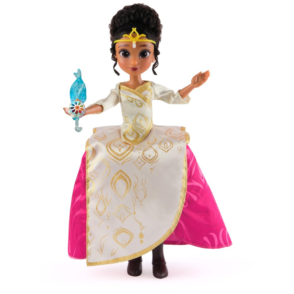 Spellbound, Singing Ellian 9.5-inch Doll with 3 Songs, Sounds & Lights, 3 Doll Accessories, from The Netflix Movie, Kids Toys for Girls & Boys Ages 6+