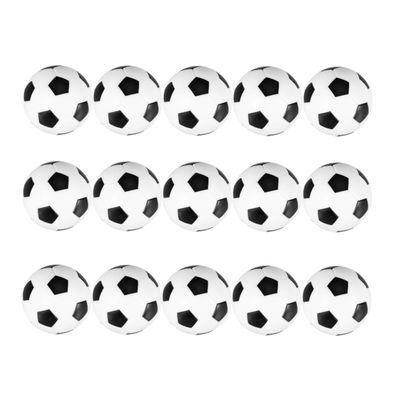 BESPORTBLE 15pcs Replacement Balls Table Soccer Footballs for Foosball Table Accessories
