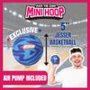 Jesser Hoop Over The Door Mini Basketball Hoop  2 Gameplay Modes: Shot Clock or Score Keeping, 5" Exclusive Ball, Electric LED Scoring, Net, Air Pump - Indoor Sports Fun for Kids 6+ view 4