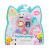 Squish-a-longs 8 Pack - 1 Mini-Squish with 2 Accessories, 1 Ring, and a Collectors Guide - Collect, Trade, & Play view 1
