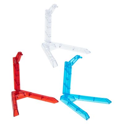 BESTonZON 6pcs Transparent Figure Holders Doll Stands for Displaying Models for Craft Shows and Retail Displays Fits Various Action Figures and Collectibles