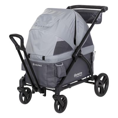 Baby Trend Navigator 2-in-1 Stroller Wagon, Madrid Grey