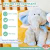 Cuddle Barn - Irving The Elephant Cute Animated Singing Plush Stuffed Toy, 10 inches view 2