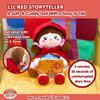 Cuddle Barn - Lil Red Storyteller |Storytelling Doll - Plays Red Riding Hood Fairy Tale with Music | Moves and Sways to Story | Soft Plush Toy with Velvet Hood Cape | Great Gift for Girls, 10 inches view 3