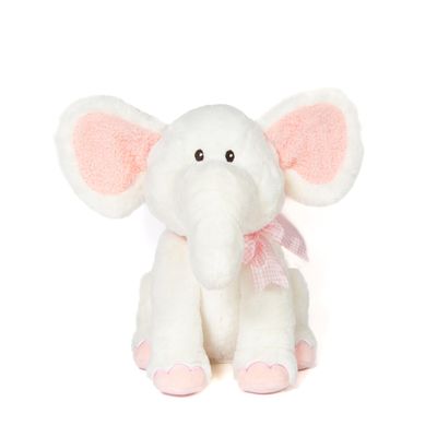 Cuddle Barn - Ivy The Elephant Cute Animated Singing Plush Stuffed Toy, 10 inches