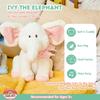 Cuddle Barn - Ivy The Elephant Cute Animated Singing Plush Stuffed Toy, 10 inches view 2