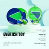 EVERICH Upgraded Toss and Catch Ball Game Set - Indoor and Outdoor Games for Kids 3-12, Beach Sand Pool Water Toy Includes 2 Paddles 2 Sticky Balls, Great Birthday Easter Gifts for Boys Girls view 2