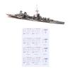 MOOKEENONE 1: 400 Paper Italy Muzio Attendolo Light Cruiser Model Warship Model Warship Ornaments Military Model (Unassembled Kit) view 1