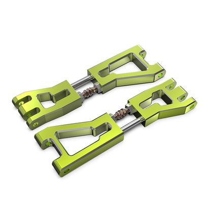 CROBOLL R11131 Upgraded Aluminum Rear Upper Suspension Arms with S2 Turnbuckle for Mini1:10 RC Car, Spare Parts RC Vehicle for RZ001 (2PCS)