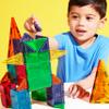 Magna-Tiles Combo 62-Piece Magnetic Construction Set, The Original Magnetic Building Brand view 3