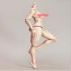 1/6 Scale Female Body,12inch Female Joint Flexible Pale Suntan Skin Peach Buttocks Version Action Figure Body Collection (EC3025-Mid Bust Suntan Skin) view 4