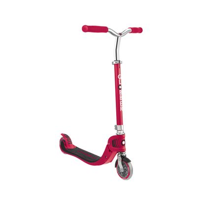 Globber - Flow Foldable 125 - Foldable Scooter 2 Wheels for Children from 5 Years and Teens, Red