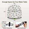 Kids Water Table Cover for Little Tikes Fish n Splash  Waterproof & Dustproof Outdoor Toy Table Protector, UV-Resistant 34" D  20" H Cover Only (Flowers Pattern) view 2