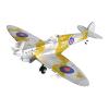 1:48 Fighter Building Kits DIY Airplane Handcrafts Desktop Decor Easy to Assemble for Kids Adults Educational Aircraft Model, Silver view 1