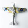 1:48 Fighter Building Kits DIY Airplane Handcrafts Desktop Decor Easy to Assemble for Kids Adults Educational Aircraft Model, Silver view 2