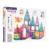 Magna-Tiles Castle DLX 48-Piece Magnetic Construction Set, The Original Magnetic Building Brand view 2